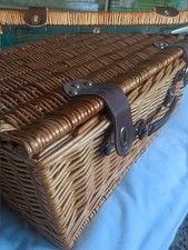 Cestino Da Picnic per 4 Persone con cavatappi, Cesto Di Salice 