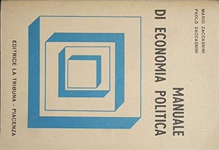 Manuale economia politica - economia,