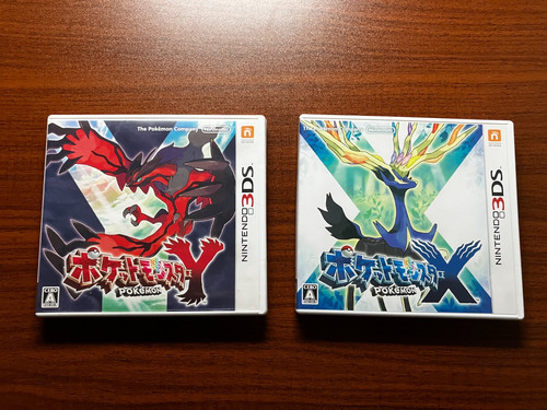 Pokémon nintendo 3ds set - x, y