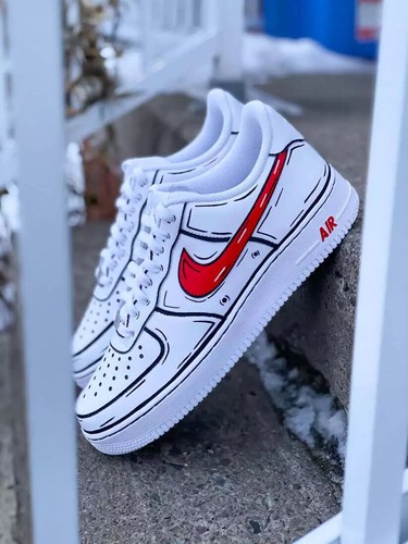 Scarpe bianche personalizzate