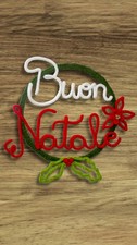 Ghirlanda di Natale: Buon Natale. Fuori porta, decorazione