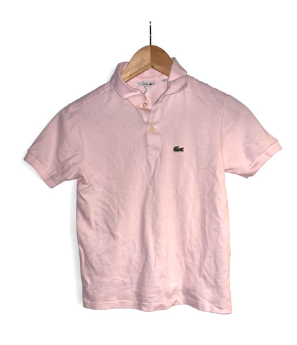 Polo rosa bambina lacoste - polo,