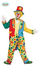 Costume carnevale pagliaccio - costume,