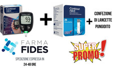 KIT Contour Next Kit per misurazione glicemia + 25 strisce + 25 lancette+penna
