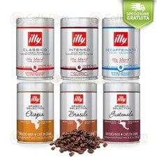 Caffè illy in Grani Kit Assaggio Degustazione 1,5 Kg 6 Lattine