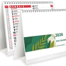 Calendario da Tavolo 2026 con