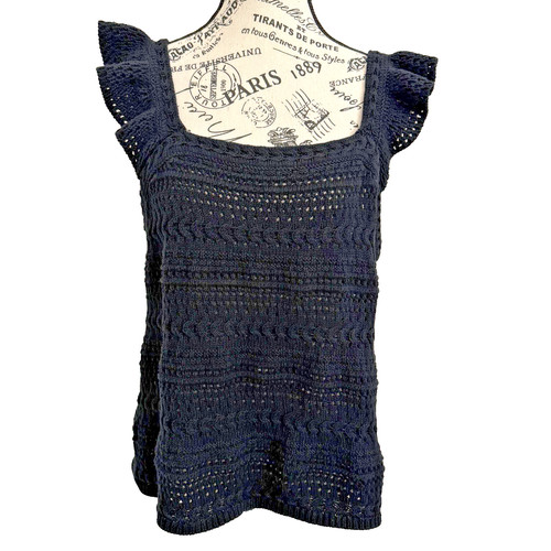 Canotta donna scoop con volant - canotta,