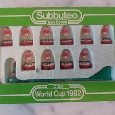 Subbuteo Squadra LW MACHINEPRINTED 231 CECOSLOVACCHIA SCATOLA C100 CON REF