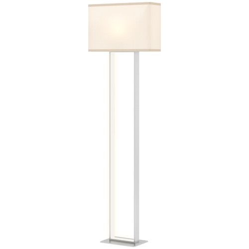 Homcom lampada terra - terra, con