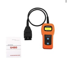 Fiat 500 Auto Scanner U480 Motore Guasto Reset Lettore Codice OBD2 Strumento Diagnostico UK