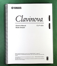 Yamaha clp 625 instruction - yamaha,