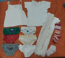 lotto 594b stock intimo bimba 4 anni bambina