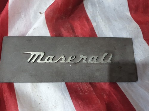 Plastica scritta maserati per - plastica,