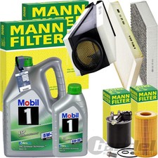 Mann Kit Diagnosi Auto+ MOBIL1 5W-30 Olio Adatto A per Mercedes W/S 205 Glc