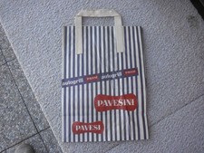 rara! originale! BORSA IN CARTA AUTOGRILL PAVESI PAVESINI anni '60/'70