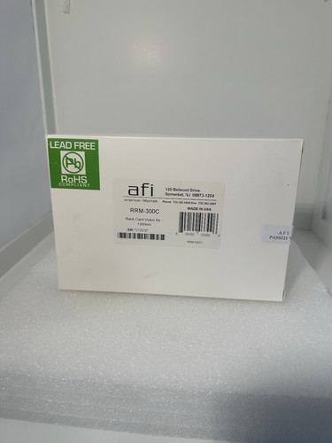 American fibertek rrm - american, rrm-300c