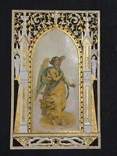 holly card santino merlettato