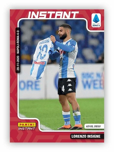 Instant card panini 2020 - instant, 2020/2021