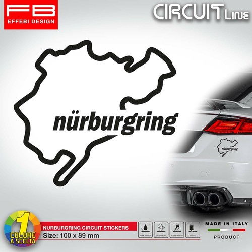 Adesivo stickers nurburgring - adesivo,