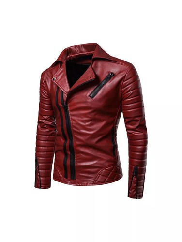 Giacca pelle pelliccia - pelle,