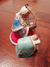 Jim Shore Babbo Natale con Gesù bambino