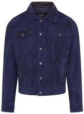 Giacca Trucker Casual In Denim