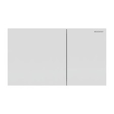 Placca Geberit Sigma70 Square Bianco Opaco Doppio Tasto | 115.622.JT.1 Bianco Op