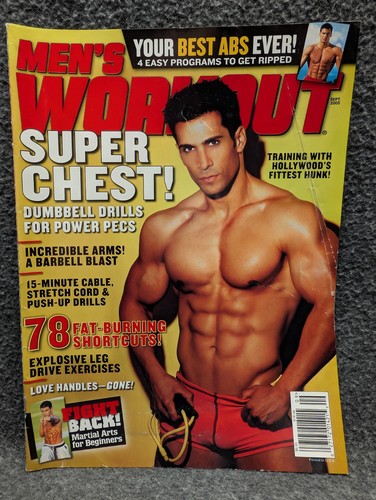 Men workout magazine - workout,