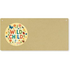 'Wild Child' Large Wooden Wall