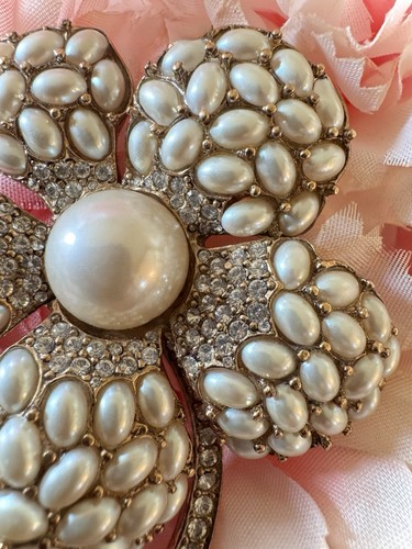 Spilla vintage ciner fiori - spilla,