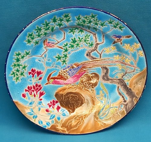 Xix 1883 assiette émaux de - xix°,