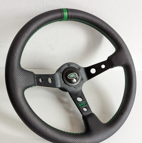 Volante pelle piatto - pelle,