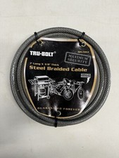 Tru Bolt Cavo Briaded Acciaio