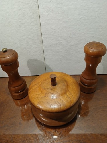 Zuccheriera vintage legno - vintage,