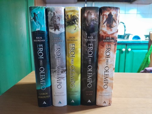 Eroi dell olimpo rick riordan - rick,