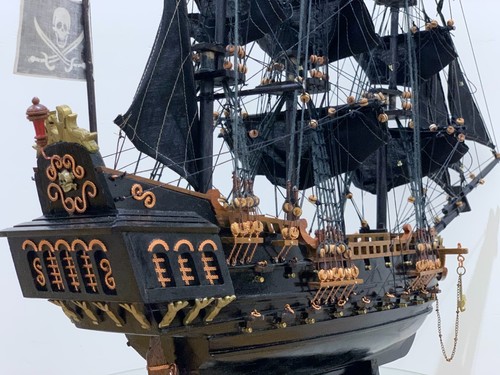 Black pearl handcrafted ship - pearl,