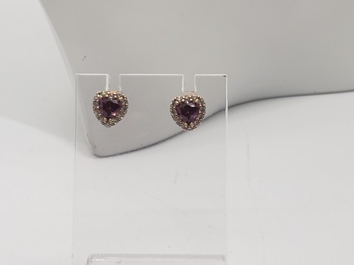Orecchini bottone cuore - orecchini,