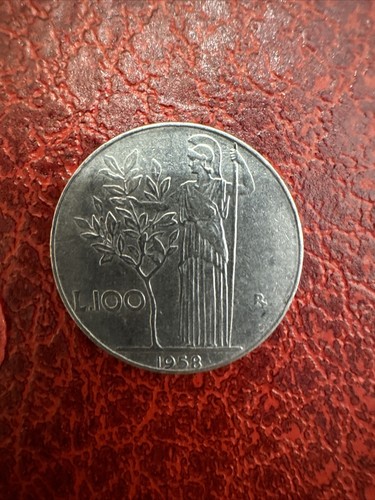 Moneta 100 lire del 1958 - 100,