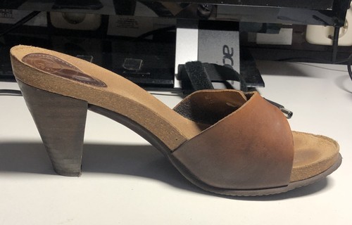 Zoccoli sexy pelle - in, scholl