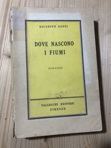 Libro giuseppe zoppi - -, dove