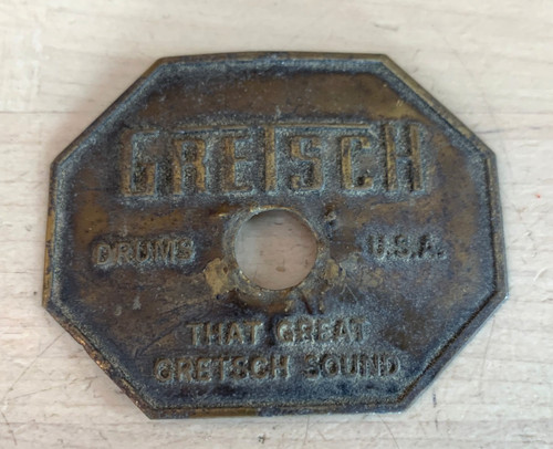 Gretsch 70s vintage stop sign - stop,