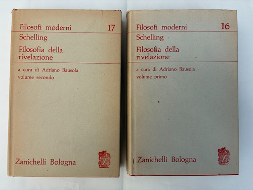 Filosofia della rivelazione - filosofia,