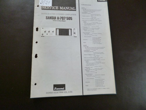 Manuale servizio originale - servizio,
