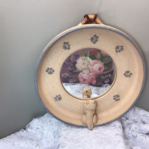 Specchio ceramica vintage - , art
