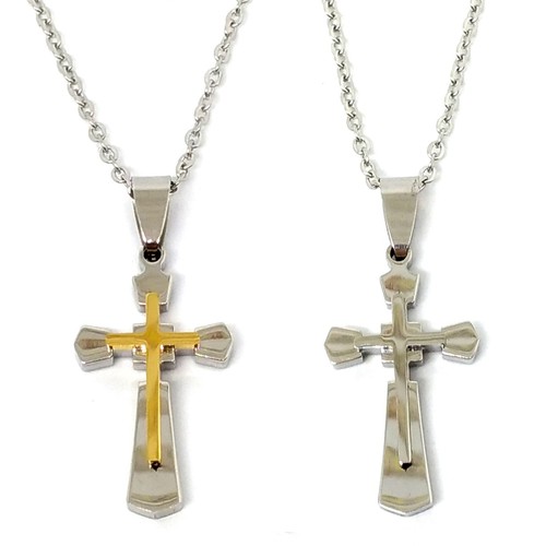 Collana acciaio - collana, in