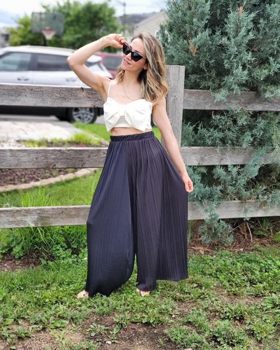 Pantalone donna palazzo
