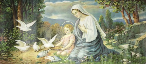 Madonna con bambino - madonna,
