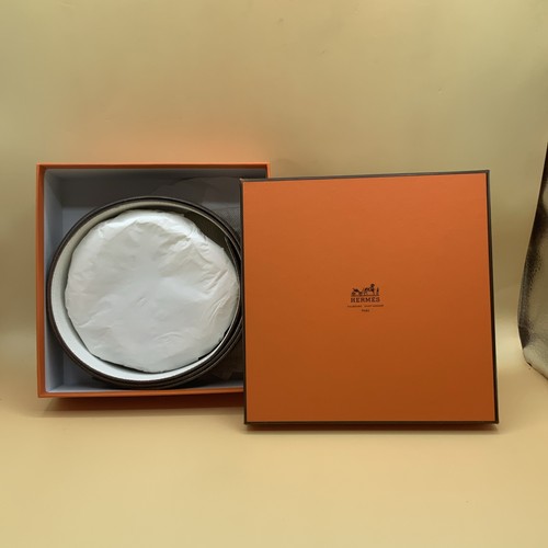 Hermes dark belt buckle - hermes,