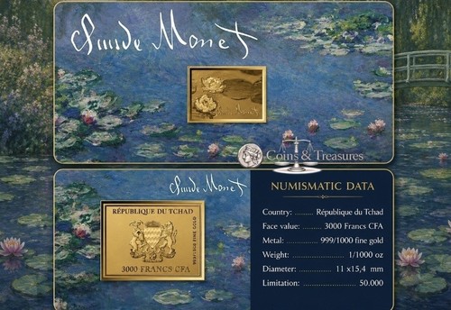 Monet water lillies 1000 - monet, 1/1000