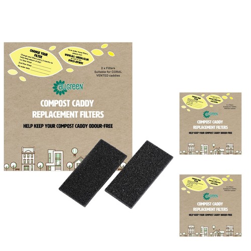 Filtri per caddy compost